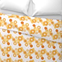 Sparkling Circles - 8in (orange)