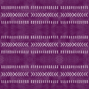 Minimalist Tribal Pattern in Raspberry Pink