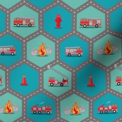 Fire Trucks - Roading Hex