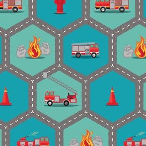 Fire Trucks - Roading Hex