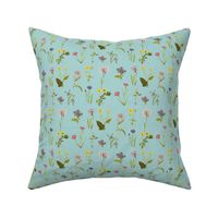 Wildflower Antique Robins Egg Blue