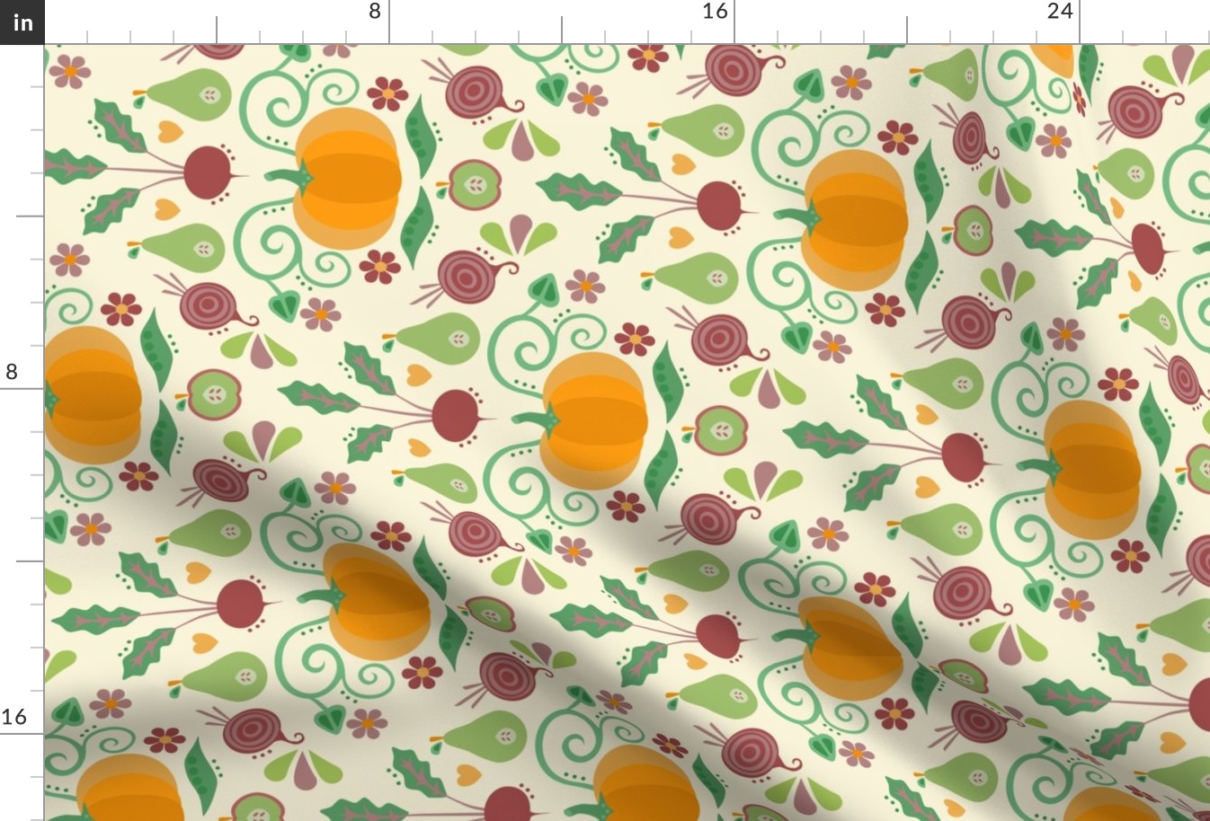 Autumn Colors Tea Towel