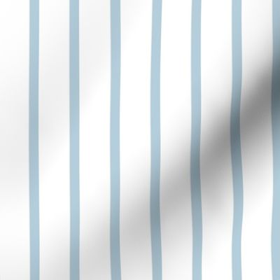 Large / Blue Pencil Stripes