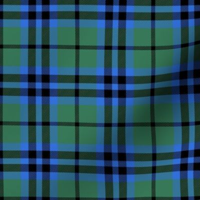 Keith / Marshall / Austin /Falconer clan tartan, 3" light, c. 1838