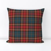 Cavan Irish tartan - dark, 6"