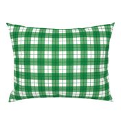 Green and White Plaid