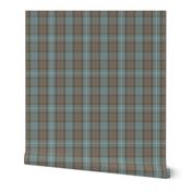 reversed Fraser hunting tartan, 6", rusty red stripe