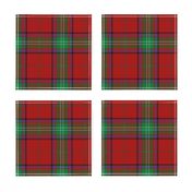 Seton tartan, 6" - 1842 Sobieski Stuarts