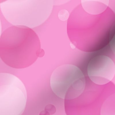 Pink Bubbles and Dots