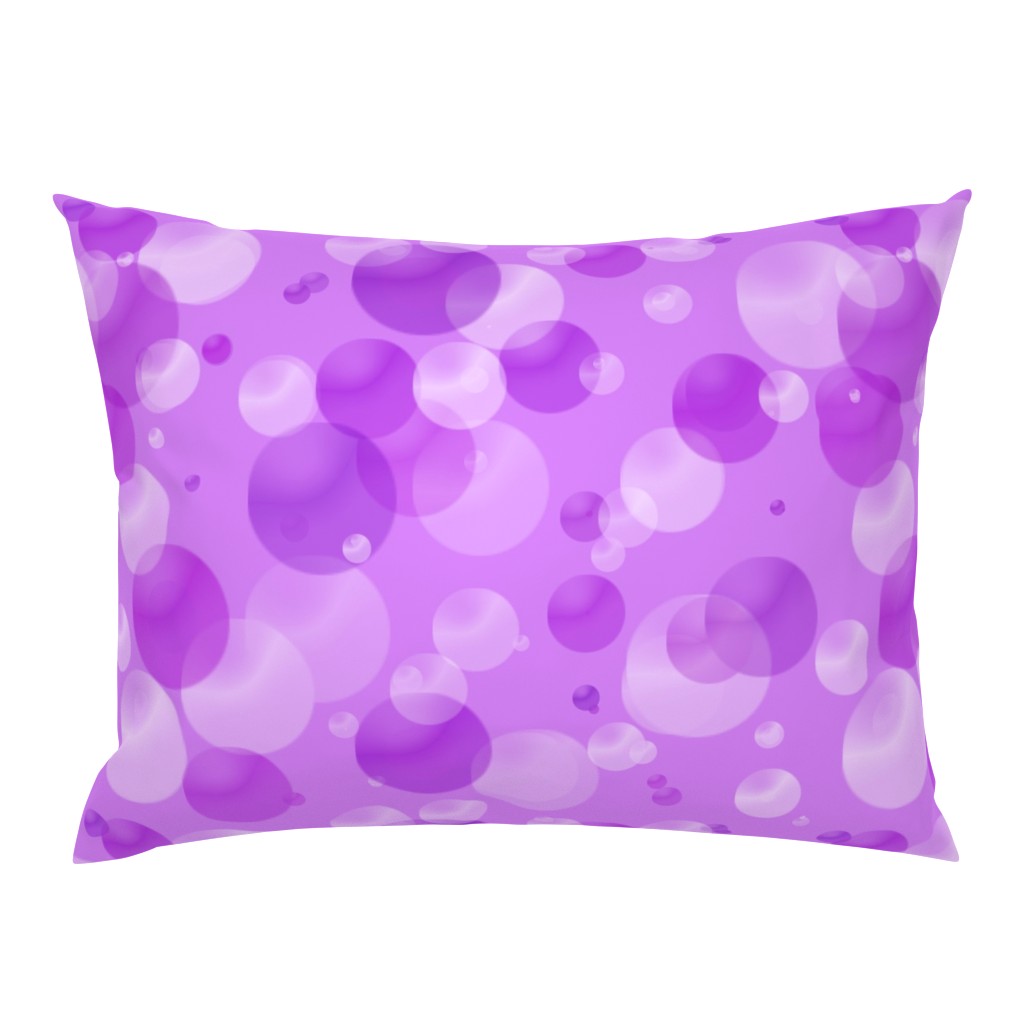Purple Bubbles and Dots