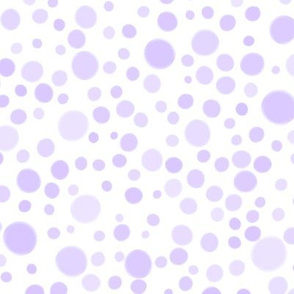 Purple Watercolor Dots