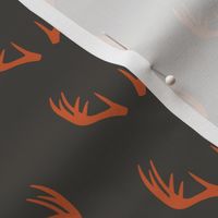 antlers - woodland fabric - C1 (OB)