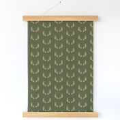 antlers - woodland fabric - C2 (OT)