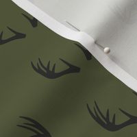 antlers - woodland fabric - C2 (OG)