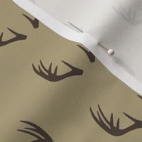 antlers - woodland fabric - C2 (T)