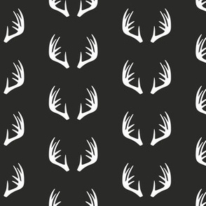 antlers - woodland fabric - C2 (G)