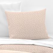 Dotty dusky pink {large}