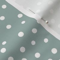 Dotty dusky blue {large}