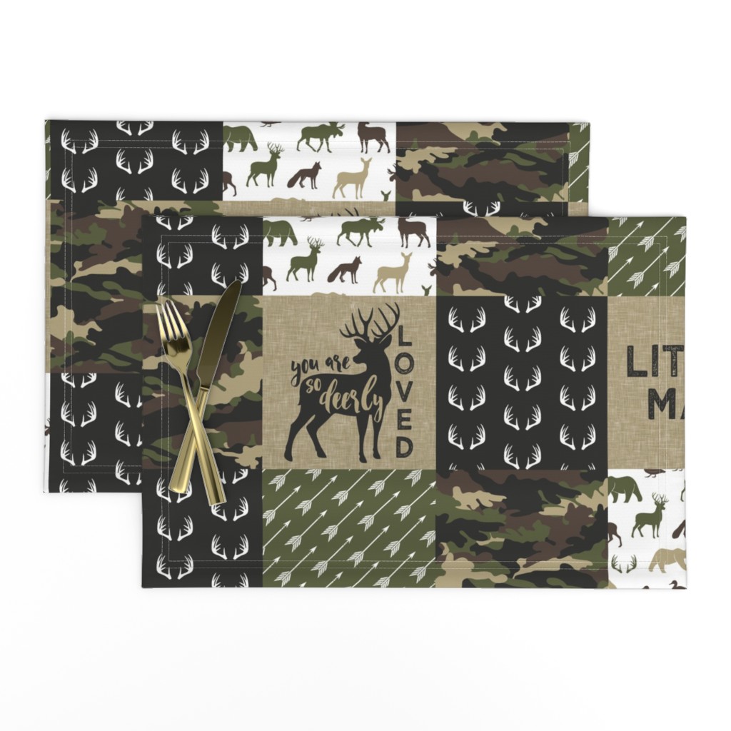 Little Man - Woodland wholecloth - C2 camouflage