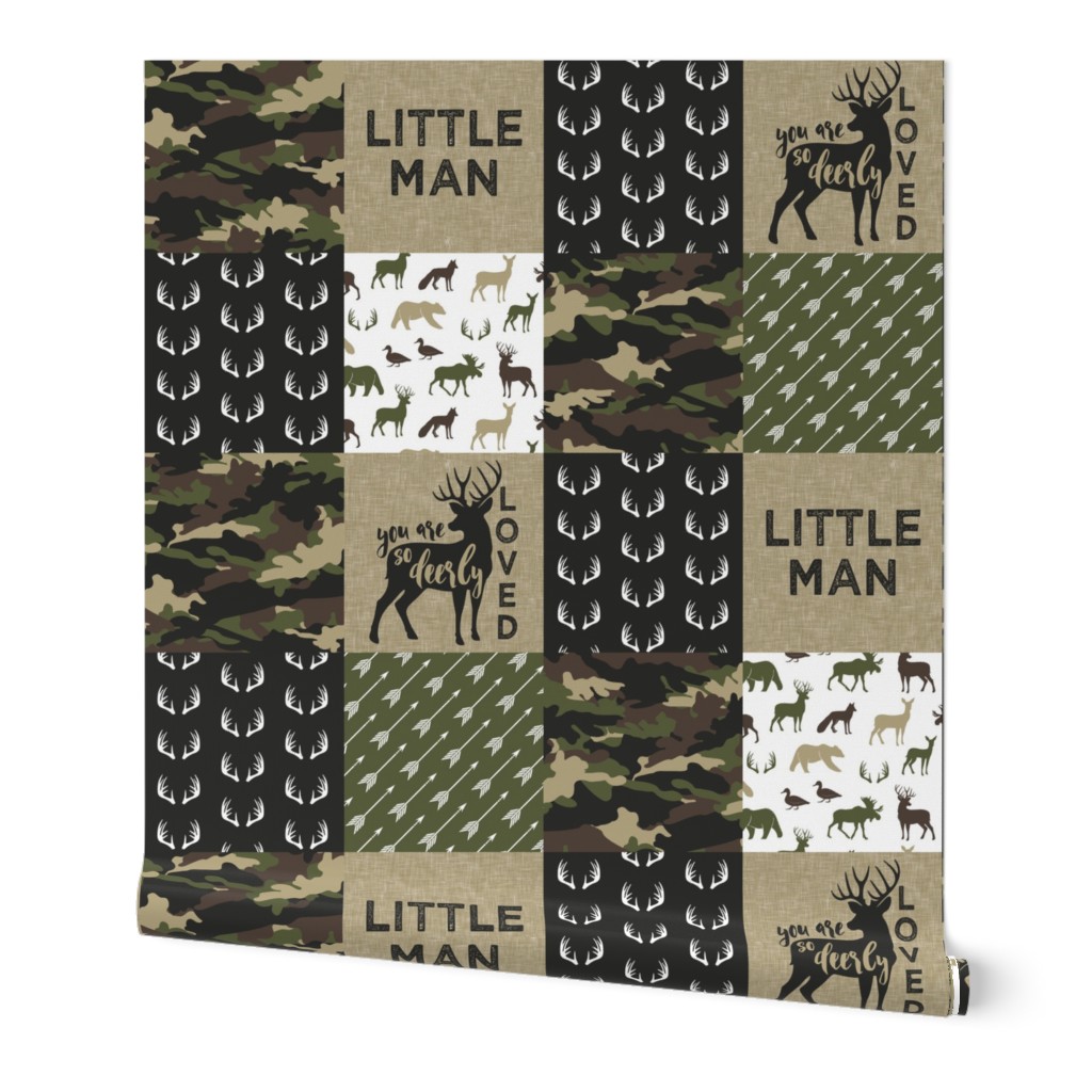 Little Man - Woodland wholecloth - C2 camouflage