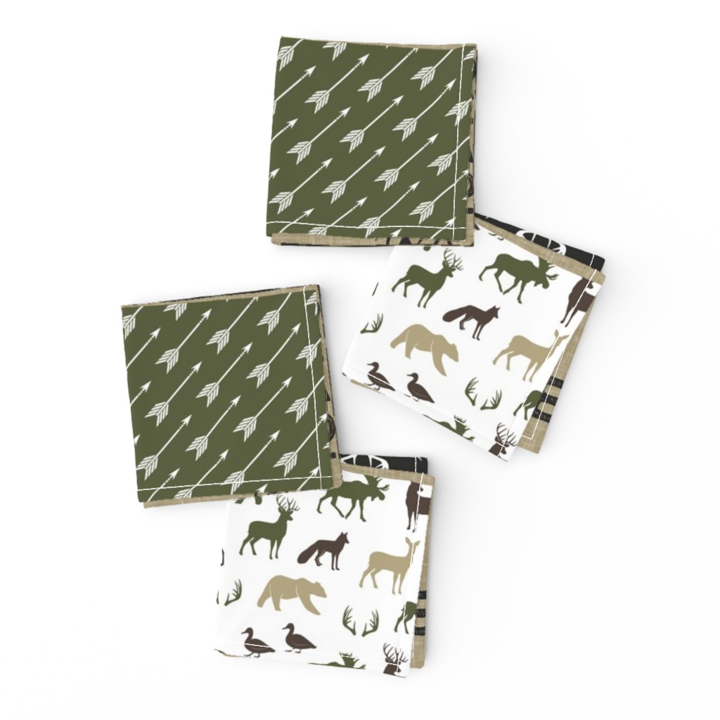 Little Man - Woodland wholecloth - C2 camouflage