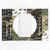 Little Man - Woodland wholecloth - C2 camouflage