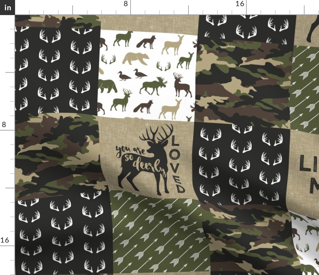 Little Man - Woodland wholecloth - C2 camouflage