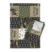 Little Man - Deer Woodland wholecloth - C2(90)