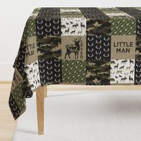 Little Man - Deer Woodland wholecloth - C2(90)