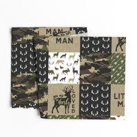 Little Man - Deer Woodland wholecloth - C2(90)