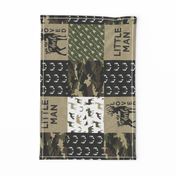 Little Man - Deer Woodland wholecloth - C2(90)