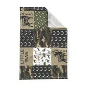 Little Man - Deer Woodland wholecloth - C2(90)