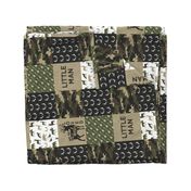 Little Man - Deer Woodland wholecloth - C2(90)