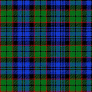 Fletcher tartan from Black Watch, 6" modern colors