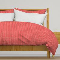 squiggle plaid 2 - melon red