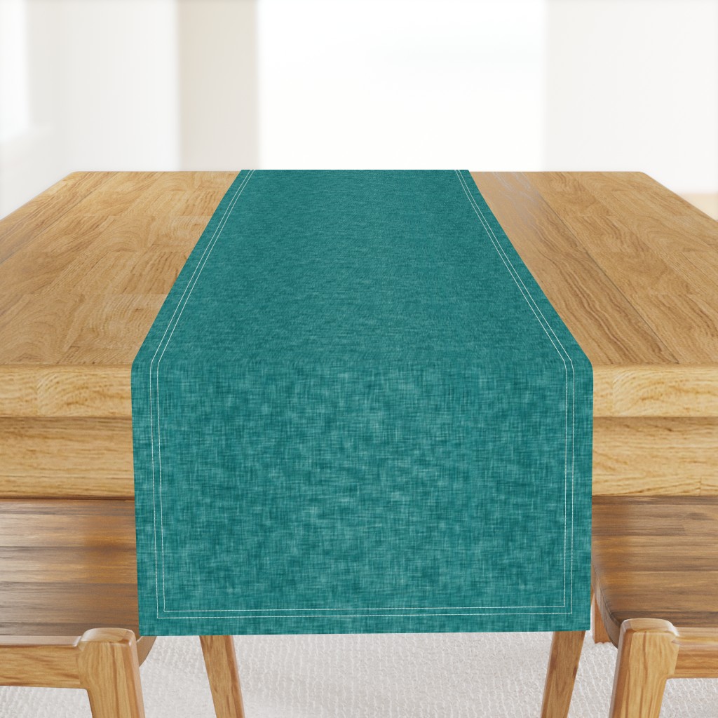 Wintry Wood Solid Linen (teal)