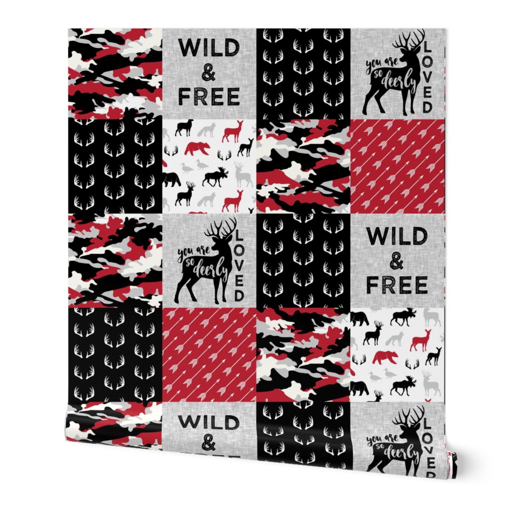 Wild&Free/Deerly Loved Woodland Wholecloth - C11