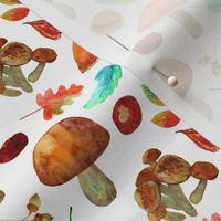 Mushrooms_autumn_watercolor_pattern