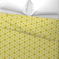 Lemon Circles Floral 