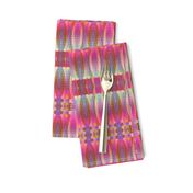 MUSIC DRUMS PINK PURPLE CORAL BOHO SUNNY AFTERNOON STRIPES