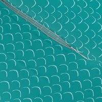 mermaid scales~aqua