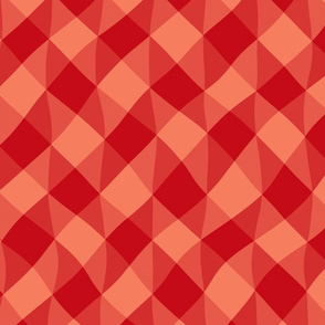 Red And Orange Pattern