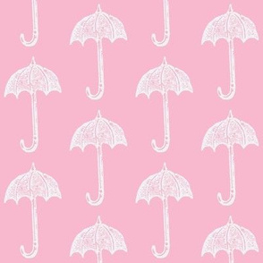 Rainy Days Vintage Umbrella (pink)