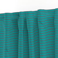 frilly stripe aqua/red