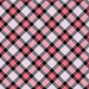 Pink and Black Plaid