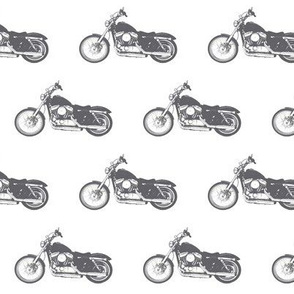 2.5" Grey Motorcycles