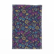 Blooming Botanical Tea Towel