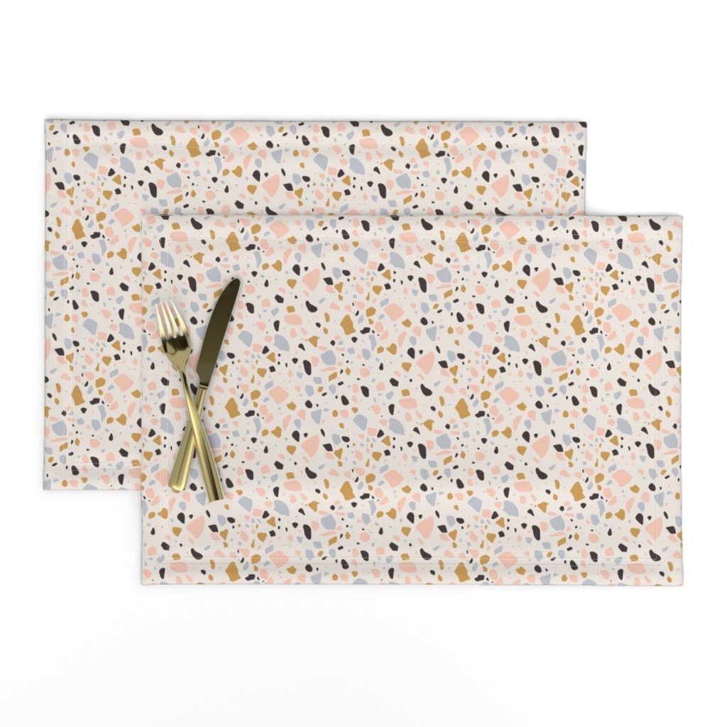 Terrazzo Coral - Gold