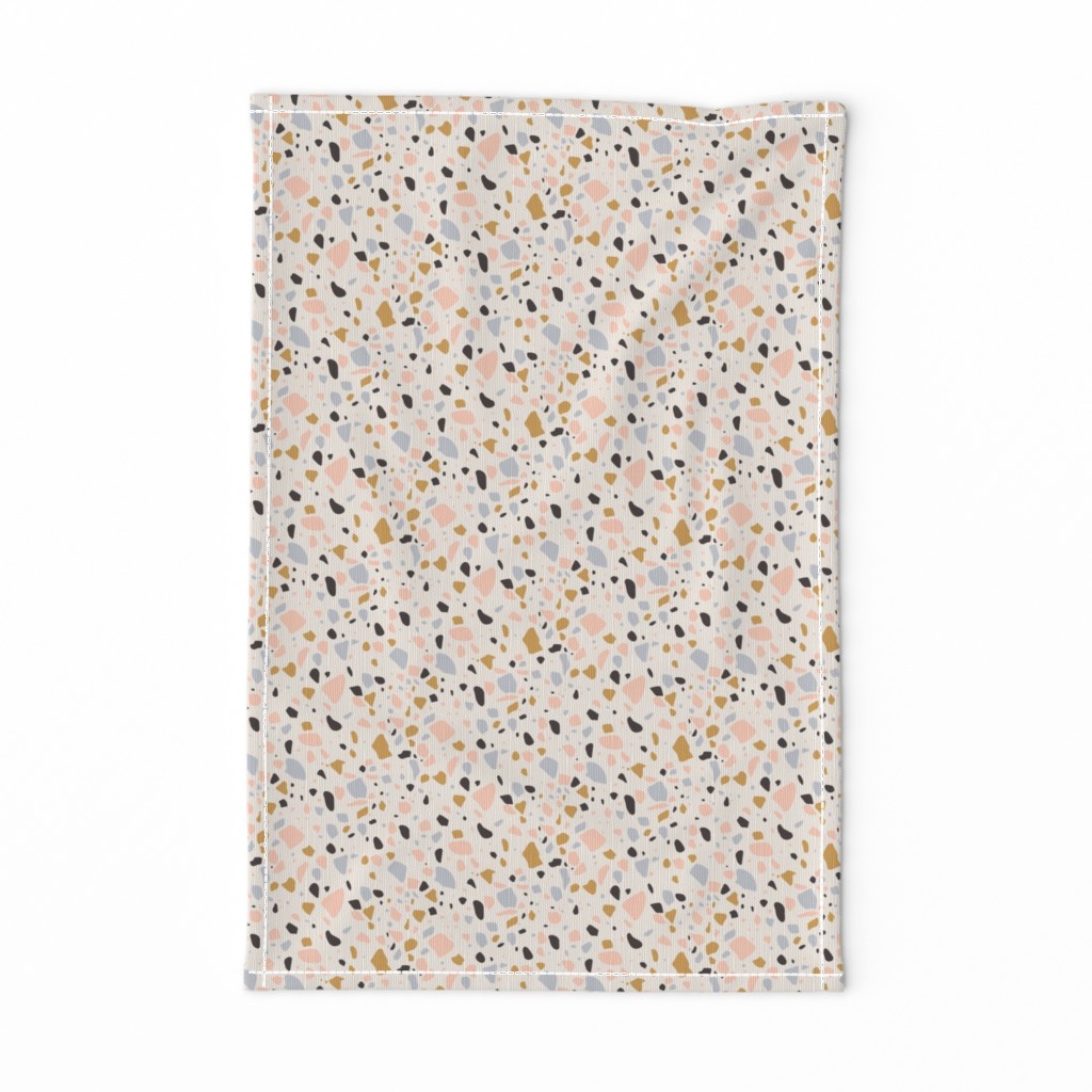 Terrazzo Coral - Gold