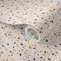 Terrazzo Coral - Gold